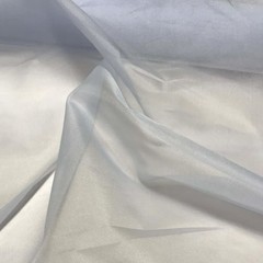 Light Blue- 100% Silk Organza Fabric 54″ wide