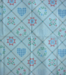 VTG UPCYCLED FLORAL BED SHEET FAT QUARTERS 18 X 22 LOT 20 COT/POLY CRAFT SEWING