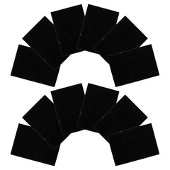 20 Pcs Adhesive Flocked Fabric Diy Self-adhesive Peel and Stick Cloth
