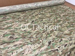 500D Cordura Nylon Fabric in All Terrain Tiger Stripe Camo