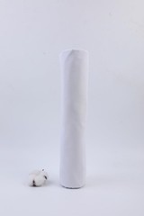 White Muslin 100% Cotton Fabric for Sewing, Quilting, Apparel – 59″ Wide Poplin