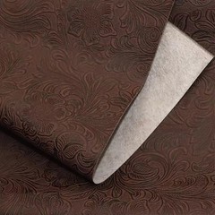 30x137cm Swirls Bump Textured Faux Leather Synthetic Leather Fabric Sheets DIY