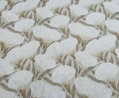 Schumacher Curtain Fabric ‘CONSTANCE – NEUTRAL’ 3.7 METRES 100% Linen