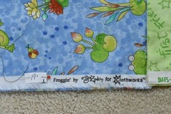 2 Yds 18″ Long, Baby Prints Theme Novelty Print Quilt Cotton Bundle, T61
