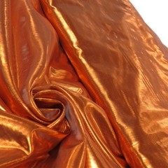 Metallic Tissue Lamé Fabric by Yard – 60″ Wide Shiny Material for Décor