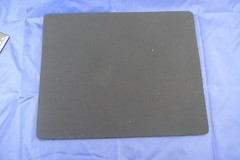 PAIR MADE WITH KEVLAR CLOTH Closed Cell Neoprene Foam 10CM x10CMX 5 mm thick.