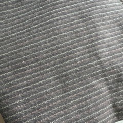 Classic Brown Herringbone Stripe Stretch Suiting Fabric Cotton Blend BTHalfY #45