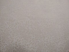 Petal Flow White on Natural Cotton Quilting Sewing Fabric – By the Yard