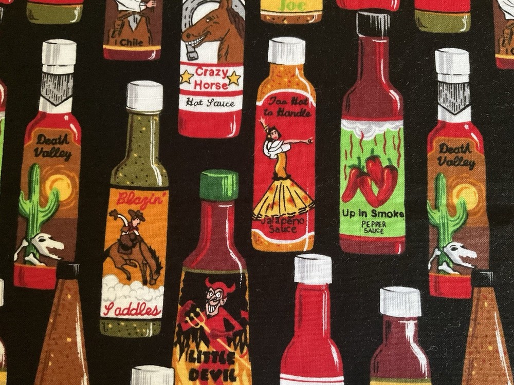 Cotton Fabric Spicy Tabasco 42”X 28”216