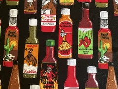 Cotton Fabric Spicy Tabasco 42”X 28”216