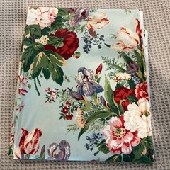 Vtg Cottagecore Cotton Chintz Deborah Danser Fabriyaz Floral Decor Fabric MINT