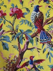 3 Yard Hand Block Print Handmade Cotton Indian Natural Sanganeri Print Fabric