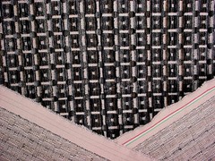 16-3/8 Groundworks GWF-3703 Menger Velvet Black Square Upholstery Fabric