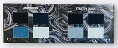 Custom Jeans Menswear Denim Fabric Swatch Sample Book Tailor Design Textile Kit