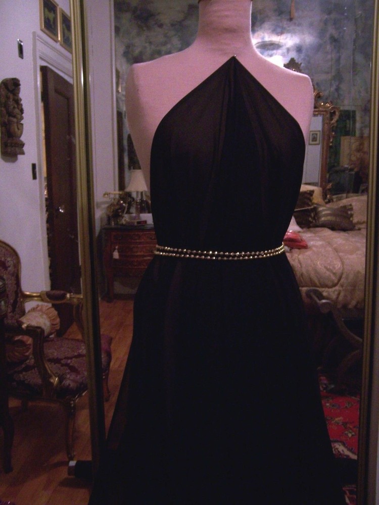 5yd CLASSIC BLACK TRANSLUCENT CRINCKLED GEORGETTE FABRIC DRESSY OR CASUAL