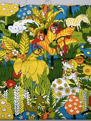 House ‘N Home Fabrics Animal Forest Drapery Fabric Multi Color 1 Yard