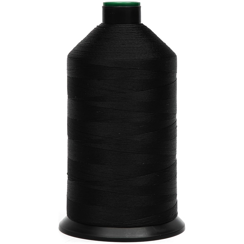 HILOHILO Extra Strong Bonded Nylon Thread #69 Tex70 – Tkt40, Black