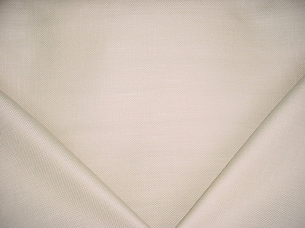 4-5/8Y Clarence House 34085-1 Lido Off White Linen Drapery Upholstery Fabric
