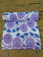 Pre Cut Cotton Fabric Squares Hand Block Print Quilting Fabric Bundle by The
