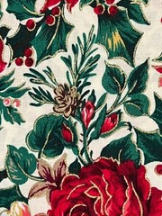 Quilting Fabric Lot – Christmas Holiday Winter Floral, 10 Fat Quarters + 1 FREE!