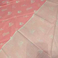 University of Louisville Cardinal pink fabric 1 and 1/4 yd