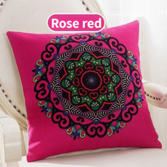 2x Boho Ethnic Throw Pillow Cases Linen Cushion Cover Sofa Bed Home Decor Modern