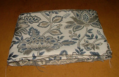 iLiv Woven Jacquard Fabric 1.3 Metres Clara Royal FR Cushion Curtain Upholstery
