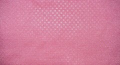 PINK KNIT & TINY DOTS POLYESTER FABRIC 2 WAY STRETCH 36X60 INCHES 1 YARD