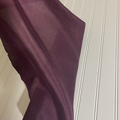 SILK Purple Redish FABRIC 10 Yards x 14.5 Inches Wide or 360 Inches x 14.5 Wide