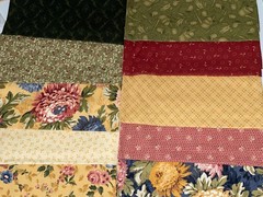 Thimbleberries 2008 “A Gardener’s Touch” 10 Half Yd Cuts Fabric 5 yds 10 Prints