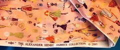 SOHO Novelty Retro New York City Soho Women Fashion by Alexander Henry BTHY