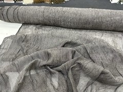 Faux Silk Organza Sheer Fabric 33” Width Sold by the yard Email Requested Color