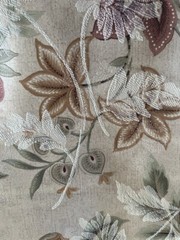 NEW GORGEOUS BROCADE SATIN SILKY FABRIC 2 YARDS BY 56″