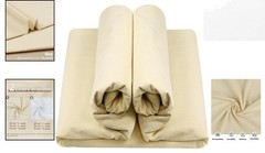 Natural Unbleached Cotton Muslin 63″ x 5 Yards – Perfect for Sewing Projects