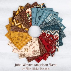 Boot Stitching in Marsala | John Wayne American West | Riley Blake