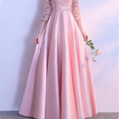 DIY Satin Silky Fabric Plain Thick Cloth Wedding Evening Dress Craft Material