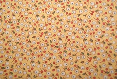 1 Yd Aunt Grace Judie Rothermel Marcus Bros Yellow Sm Floral Quilt Top Fabric