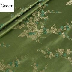 Chinese Traditional Blossom Brocade Cheongsam Dress Fabric Floral Embroidered