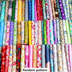 Precut Fabric Squares 56 Pcs 4″ x 4″ Cotton Assorted Patterns and Colors