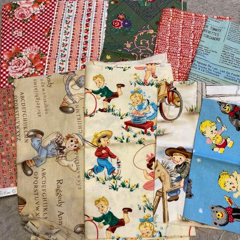 30s Collection Fabric Mixed Lot Quilting Cotton