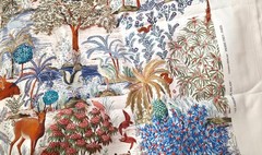 Pierre Frey Paris Fabric 3 1/8 Yard Le Jardin du Palais Cotton Luxury Designer