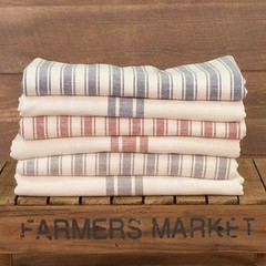 Piper Classics Market Place Gray Grain Sack Stripe Bulk Yardagethree Yards 108