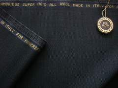 Vitale Barberis Canonico SUPER 110’S WOOL SUITING FABRIC MADE IN ITALY = 3.4 m.