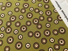 Cotton Fabric Polka Dots Green By Jo Ann 42”x 37” 508