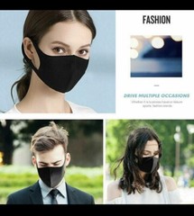 4 pack Face Cover Cloth/Fabric Polyester Clothing Men Women Protective Unisex