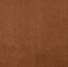 CINNAMON BROWN 100% POLY FAUX SUEDE CLOTH FABRIC 16X59 INCHES