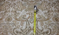 BALLARD DESIGNS PALOMAR SAND BEIGE KRAVET FLORAL VASE 100% LINEN FABRIC BY YARD