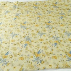 3.72Y x 54W Linen Upholstery Fabric Jacobean Floral Chintz Traditional Elegant