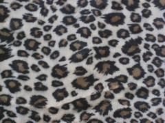 BABY LEOPARD CHEETAH MINKY CUDDLE SILKY PLUSH SEW QUILT CRAFT FABRIC BTY+PRECUTS