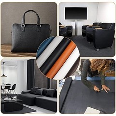 Faux Leather Fabric 54×72 Inch 1.2mm Thick Marine Grade Vinyl Upholstery